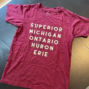 JCrew size XS Great Lakes tee